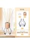 10 مجموعات من Reed Diffuser Bottle زجاجة عطر فارغة قابلة لإعادة التعبئة Diffuser Bottles Set مع غطاء خشبي - 3
