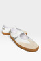 Women's Sports Velcro Ballerinas White - Gray - 3