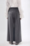Wide Leg Polyviscon Trousers Anthracite - 6