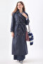 Windbreaker Classic Trench Coat Navy Blue - 3