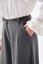 Wide Leg Polyviscon Trousers Anthracite - 3