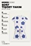 Men's Shorts T-Shirt Set Blue Floral Printed 100% Cotton Summer Top and Bottom Set - White - 5