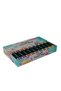 Vçp20 Vinyl 20-Piece Striped Pastel Eraser - 2