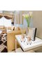10 مجموعات من Reed Diffuser Bottle زجاجة عطر فارغة قابلة لإعادة التعبئة Diffuser Bottles Set مع غطاء خشبي - 7