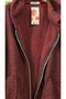 Italian Boucle Jacket with Hood, Plain Pattern - 5