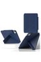 Magnetic Detachable Case for iPad Pro 13-Inch M4 (2024) – Y-Fold Origami Stand, Clear Back Shell & Pencil Holder