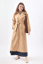 Windbreaker Classic Trench Coat Brown - 2