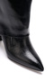 Women's Black New Style Pointed Toe Thin Heeled Comfortable and Stylish Boots - 5