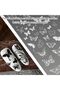 ألواح نقل تصميمات الأظافر الفنية بنقوش محفورة بدقة للاستخدام المنزلي والاحترافي - 6