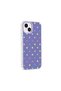 iPhone 13 Airbag Protected Shock Absorbing Polka Dot Patterned Potik Hard Pc Back Cover - 2