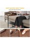 Nzone Coffee Table, C Table End Table, C Shaped End Table for Couch Modern Small Spaces Side Coffee - 5