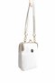 Faux Leather Bag with Gold Accessories and Adjustable Strap - 4