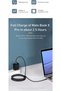 كابل شحن سريع من سلسلة Pudding من النوع C إلى النوع C بقوة 100 وات بطول 1.2 متر، Galaxy Blue - 7