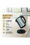 1.7L Stainless Steel Electric Kettle 1500W Fast Boiling with 360° Rotating Base - 4