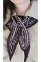 Triangle Brown Shawl - 3