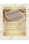Luxurious 19-Piece Silver Tea Set - Handcrafted Cutwork Decor Glass Cup & Stainless Metal Tray and Saucer Set (6 Teaspoons Gift) - 4
