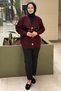Fuat Gürşen Money Sequin Embroidered Front Buttoned Knitwear Cardigan - 3