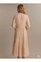 Women Handcrafted Romance, Chikankari Tiered Dress - 2