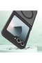 Samsung Galaxy Z Flip 7 Fe Compatible Magsafe Feature Camera Protected Matte Lunex Silicone Case - 3