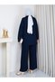 Oysho Fabric Stone and Pearl Detailed Double Set - 8