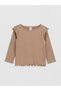Ruffle Detailed Baby Girl T-Shirt for Style Enthusiasts from Uzg Store
