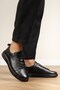 Genuine Leather, 4 Seasons, Stitched, Inner and Outer Leather Men's Shoes