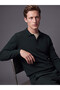 Rmz Gi̇yi̇m Farkiyla Devrik Roba Collar Men's Knitwear Sweater