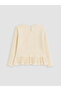 Rmz Gi̇yi̇m Farkiyla Zero Roba Collar Bow Detailed Girls' T-Shirt - 3