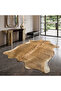 Solid Krem İthal Premium Hakiki Dana Postu 207x178cm