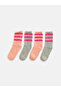I Striped Women's Home Socks 5-Pack from Freezen Store
