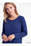 Zero Roba Collar Embroidered Women's Nightgown from Uzg Store for Style Enthusiasts - 2