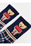 Cute Teddy Bear Printed Women's Socks from Uzg Store for Style Enthusiasts - 2