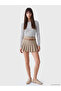 Esvab • Modern & Distinctive Zero Roba Collar Striped Women's Bodysuit - 2