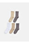 Rmz Gi̇yi̇m Farkiyla Ruffled Women's Socks 5-Pack