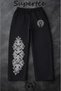 Supertee Design Sweatpants Printed Tracksuit with Back Pockets Vinage Harajuka
