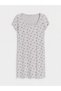 Esvab • Modern & Distinctive U Roba Collar Embroidered Women's Nightgown - 3