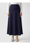 Esvab • Modern & Distinctive A-Line Skirt with Waist Drawstring - 3