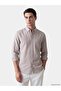 Standard Fit Striped Gabardine Men's Shirt from Uzg Store for Style Enthusiasts