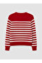 Esvab • Modern & Distinctive Striped Women's Knitwear Cardigan - 3