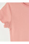 Esvab • Modern & Distinctive Zero Roba Collar Baby Girl Snap-On Bodysuit - 3