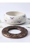 Papatya Series Ceramic Ashtrays and Sugar Bowls, 4 Different Colors, Available in Single or Double Sets - 5