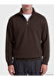 Esvab • Modern & Distinctive Stand Collar Men's Thick Sweatshirt - 3