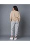 Zero Collar Sweat Suit 2-Piece Combination Winter Sharp Feather Printed Women's / Girls' Model - 2
