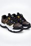 Children's Brown Smart Lace-Up Thick Sole Outdoor Daily Sports Shoes - 7