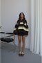 Yellow Kiva Striped Oversize Sweater - 4