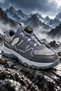 Children's Smoked Smart Lace-Up Thick Sole Outdoor Daily Sports Shoes - 2