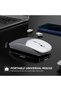 فأرة لاسلكية هالبيلت قابلة للشحن محمولة صامتة بمنفذ USB ونوع C مزدوج الوضع مع 3 مستويات قابلة للتعديل - 5
