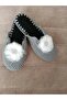 Hand-Knitted House Slippers