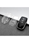 Toyota Compatible Corolla Transparent Remote Control Case''''Suitable for Models with Logo on Front'''' - 3