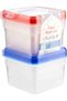 HD MICROWAVE CONTAINER 2000ML 5PCSX2 TWINPACK 6PKTS - 6